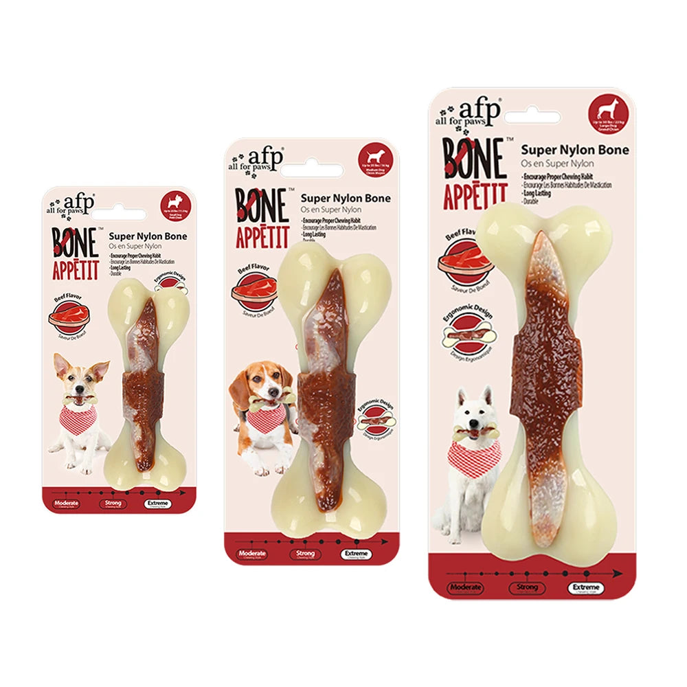 The Last Chew Toy You'll Ever Need – Indestructible Beef Bone for Power Chewers
