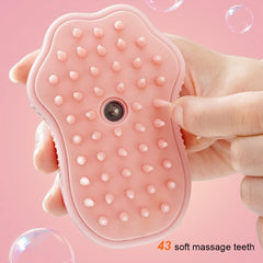 Cat Steam Brush Dog Massage Comb with Electric Water Spray Soft Silicone Pet Grooming Brush for Removing Tangled and Loose Hair