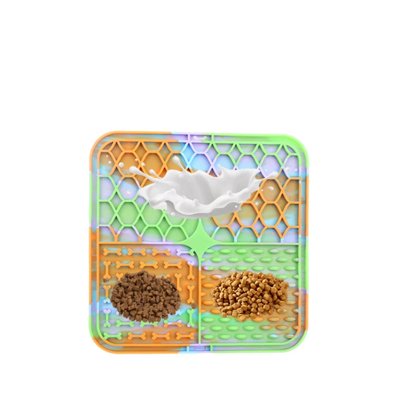 Silicone Lick Mat for Dogs – Fun & Engaging Mealtime Solution