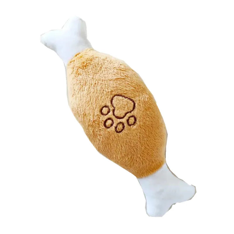 Adorable Banana Bone Plush Toy – Squeaky Fun That Lasts!