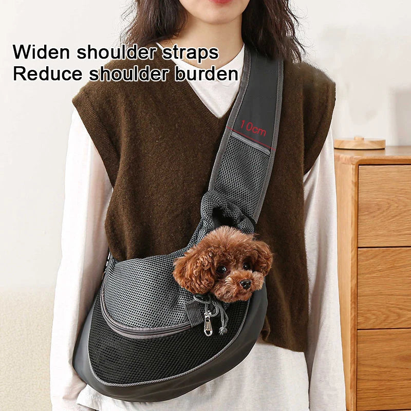 Pet Carrier Backpack Sling Bag – Hands-Free Comfort for You & Your Pet!