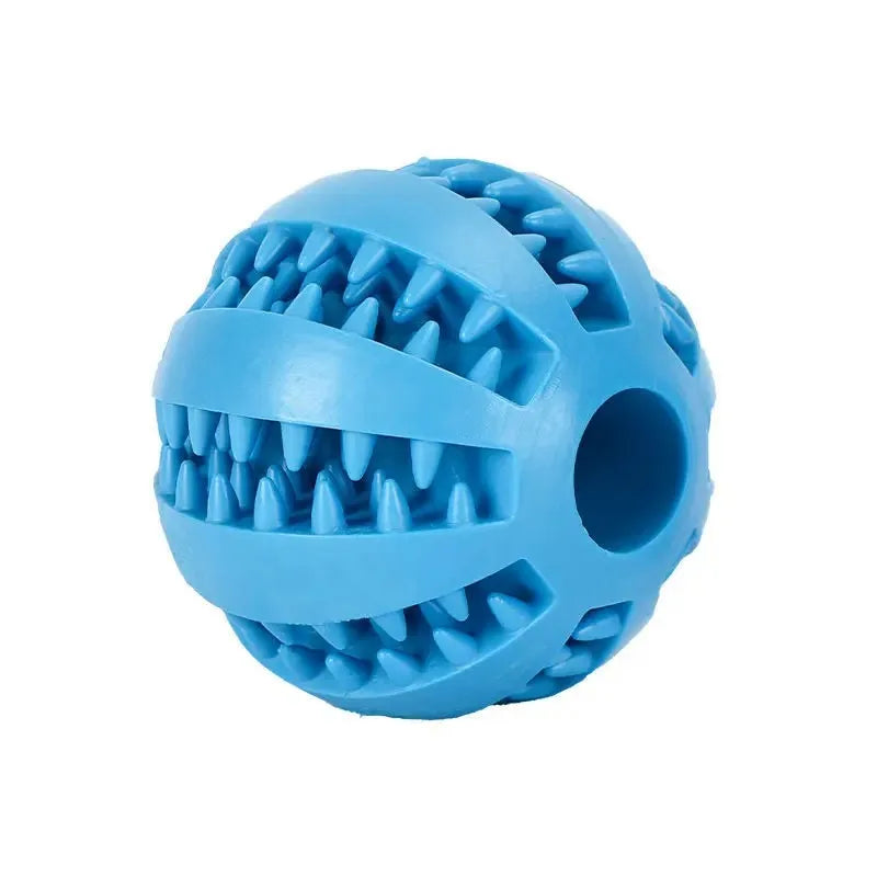 Natural Rubber Chew Ball – The Ultimate Dental Toy for Dogs