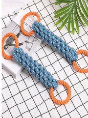 Double-Ring Dental Rope Toy – The Ultimate Teeth-Cleaning Chew!