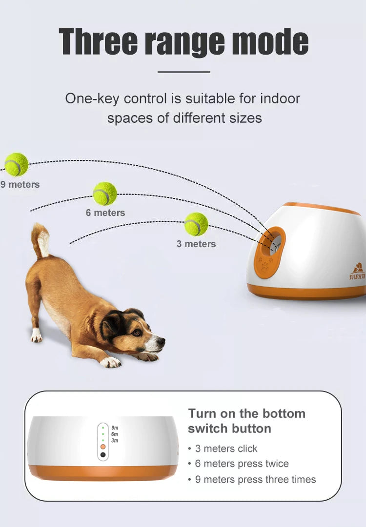 Automatic Ball Launcher for Dogs – The Smart Fetch Machine
