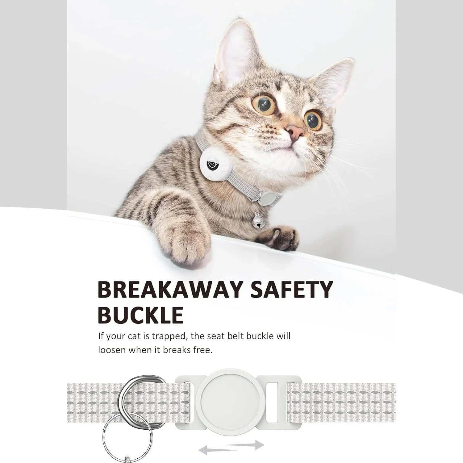 Apple AirTag Cat Collar – Smart Tracking Meets Safety