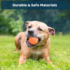 Smart Interactive Dog Ball – Self-Moving, Light-Up Fun!