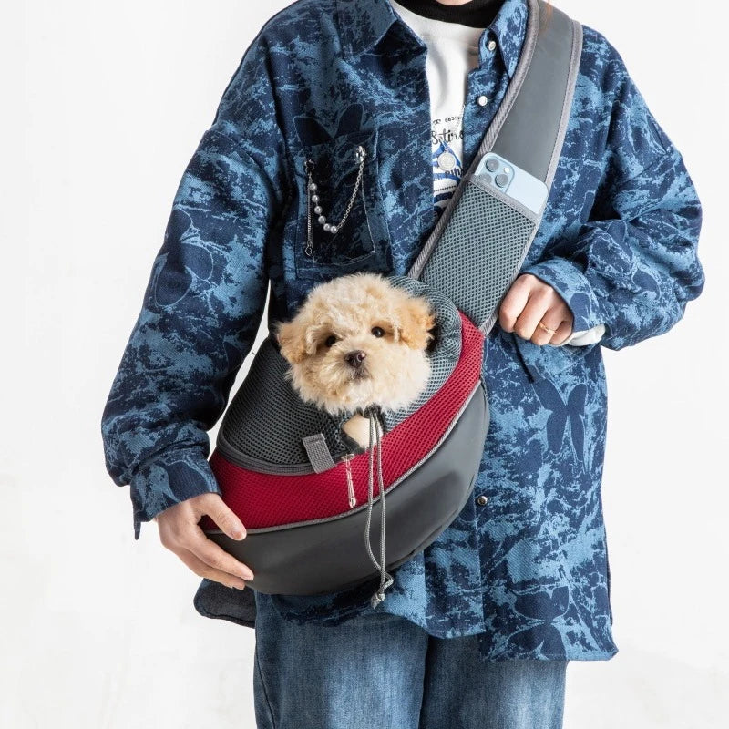 Pet Carrier Backpack Sling Bag – Hands-Free Comfort for You & Your Pet!