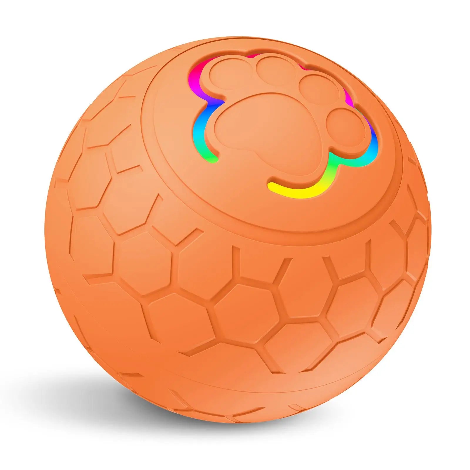 Smart Interactive Dog Ball – Self-Moving, Light-Up Fun!