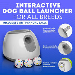 Automatic Ball Launcher for Dogs – The Smart Fetch Machine