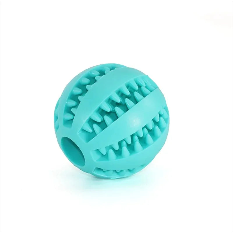 Natural Rubber Chew Ball – The Ultimate Dental Toy for Dogs
