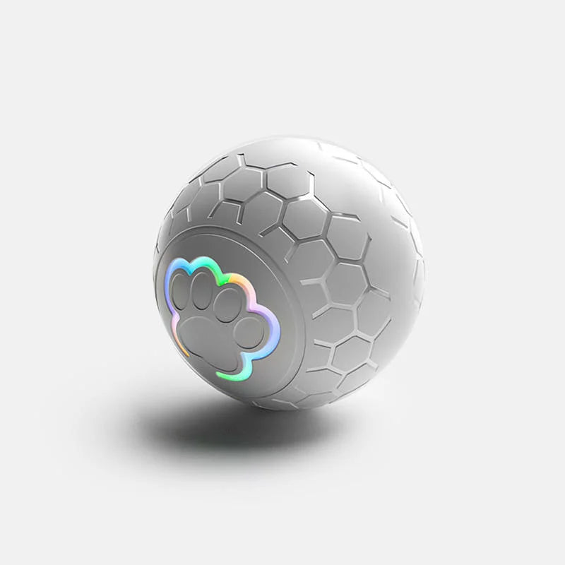 Smart Interactive Dog Ball – Self-Moving, Light-Up Fun!