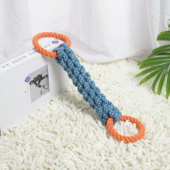 Double-Ring Dental Rope Toy – The Ultimate Teeth-Cleaning Chew!