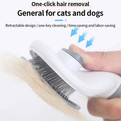 Self-Cleaning Pet Hair Removal Comb – The Shedding Solution You’ve Been Waiting For!