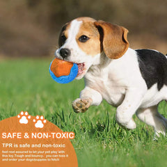 Ultra-Durable Rubber Chew Toy – Bite-Proof & Squeaky Fun!