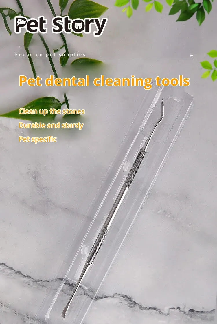 Professional Pet Dental Scraper – Stainless Steel Tartar Remover