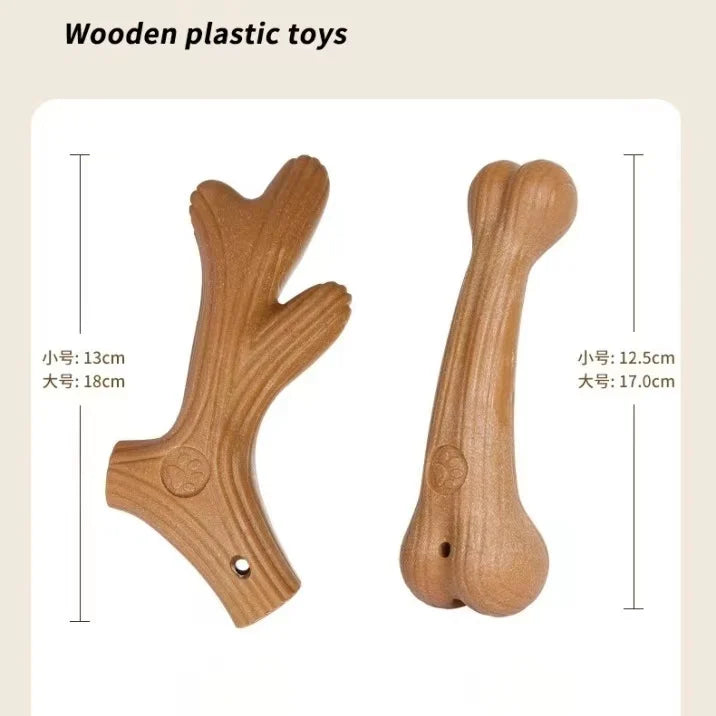 Pine Wood Chew Stick – The Natural Dental Toy for Power Chewers!