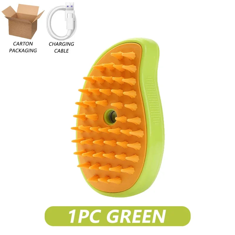 3-in-1 Steamy Grooming Brush – Spa-Quality Care at Home