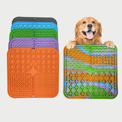 Silicone Lick Mat for Dogs – Fun & Engaging Mealtime Solution