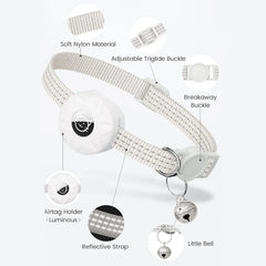 Apple AirTag Cat Collar – Smart Tracking Meets Safety
