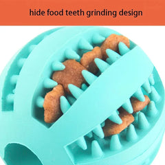 Natural Rubber Chew Ball – The Ultimate Dental Toy for Dogs