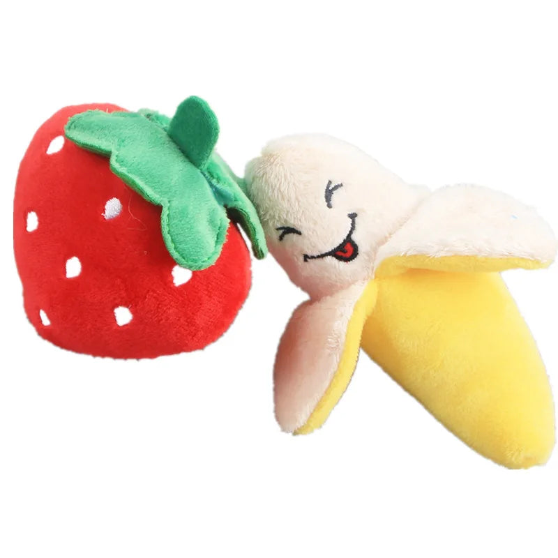 Adorable Banana Bone Plush Toy – Squeaky Fun That Lasts!