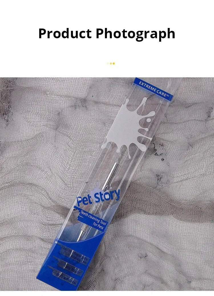 Professional Pet Dental Scraper – Stainless Steel Tartar Remover