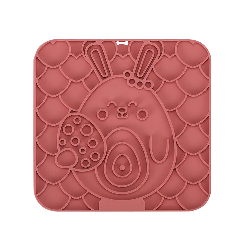 Silicone Lick Mat for Dogs – Fun & Engaging Mealtime Solution
