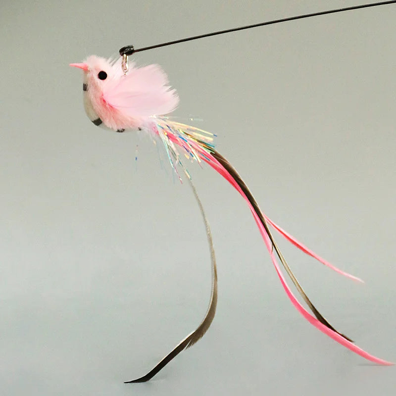 Hands-Free Cat Wand Toy – Playtime Made Easy!