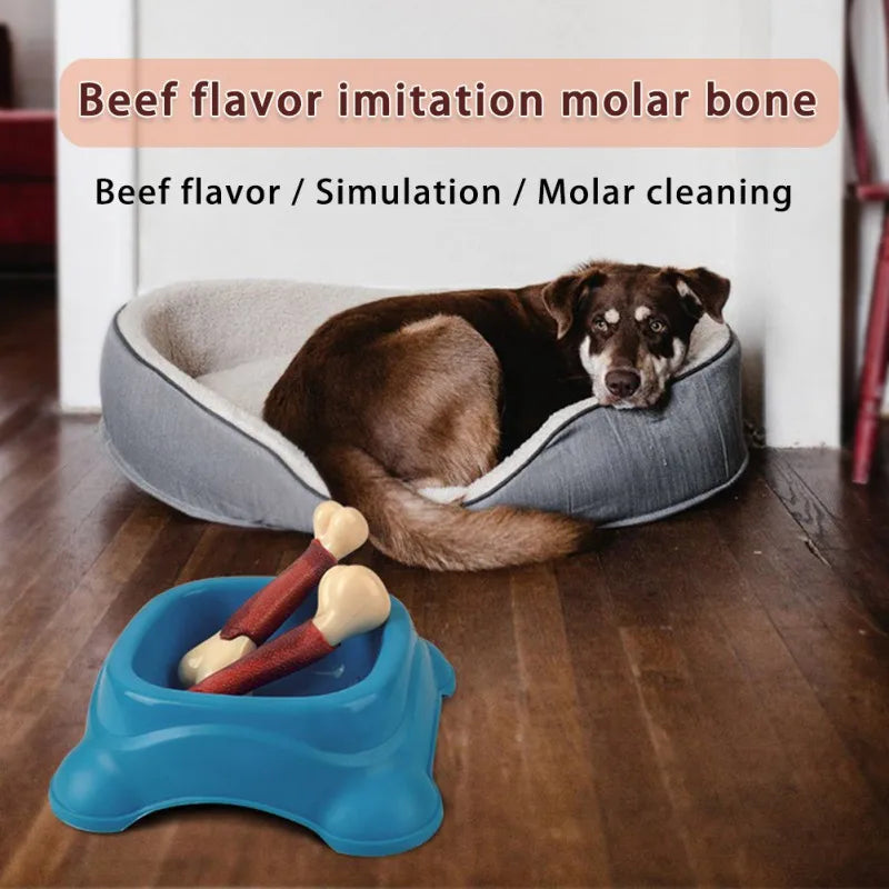 Indestructible Chew Toys for Aggressive Chewers – Real Beef Flavor!