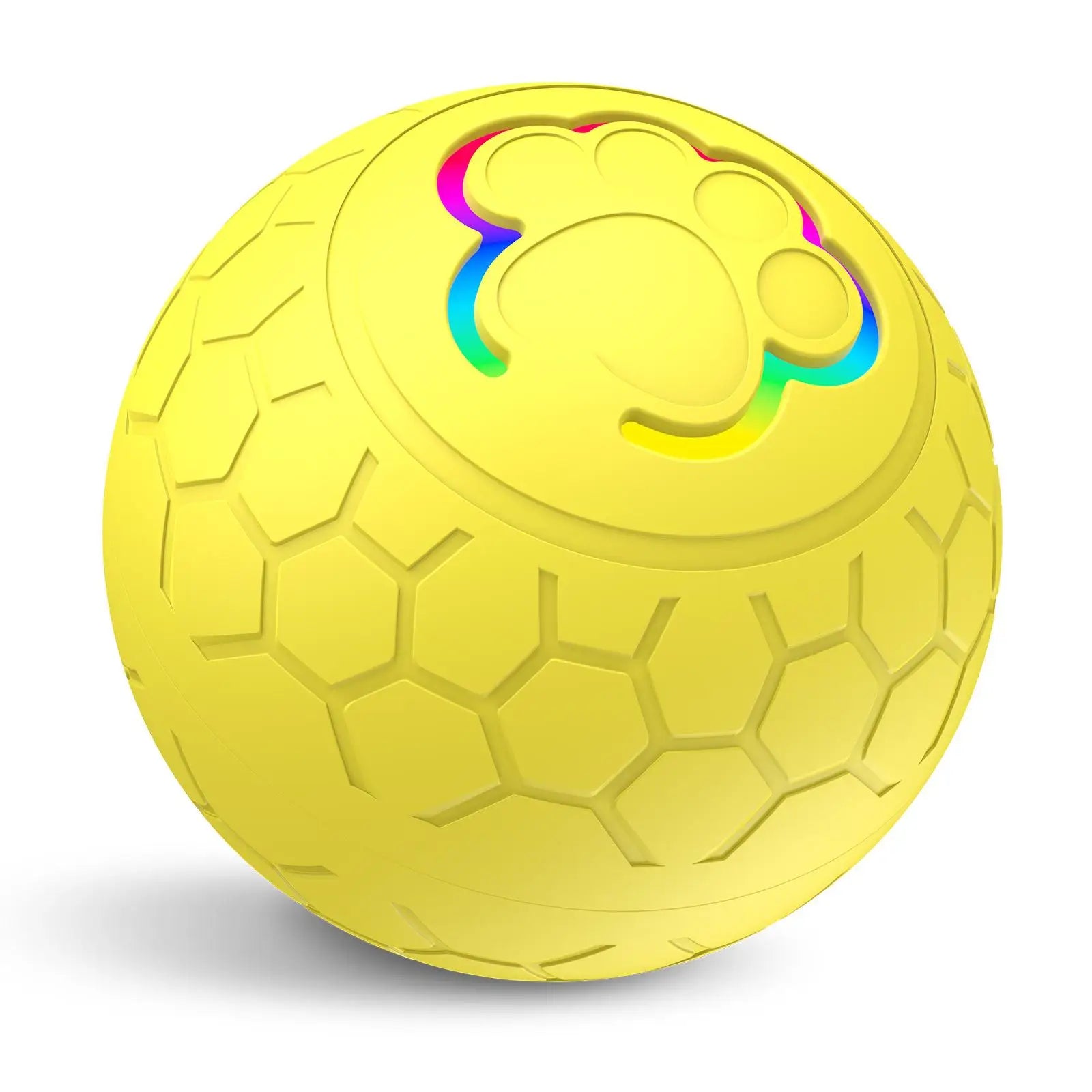 Smart Interactive Dog Ball – Self-Moving, Light-Up Fun!