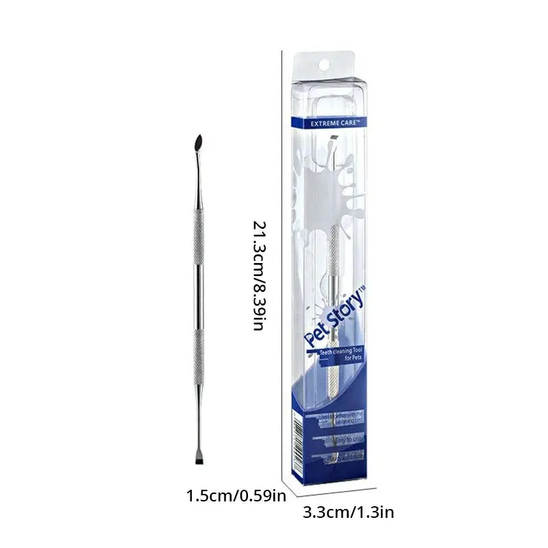 Professional Pet Dental Scraper – Stainless Steel Tartar Remover