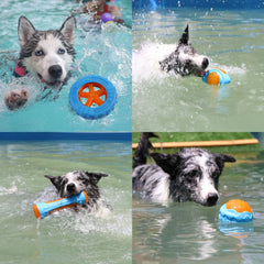 Ultra-Durable Rubber Chew Toy – Bite-Proof & Squeaky Fun!