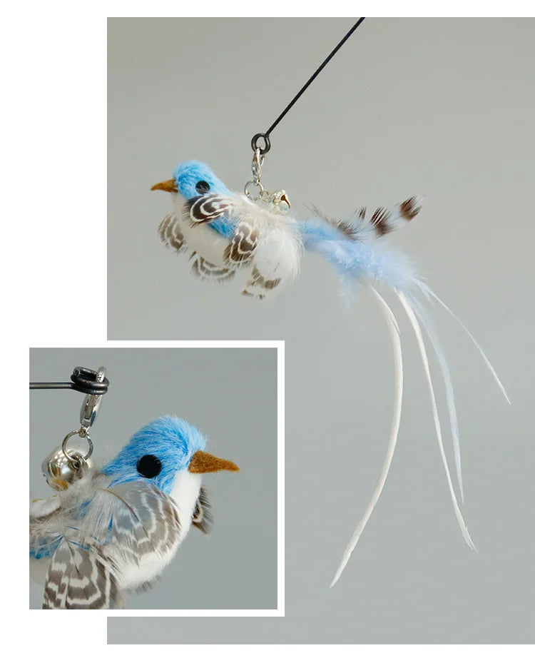 Hands-Free Cat Wand Toy – Playtime Made Easy!