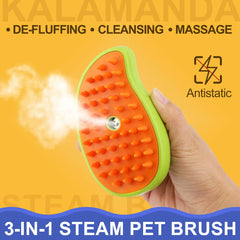 3-in-1 Steamy Grooming Brush – Spa-Quality Care at Home