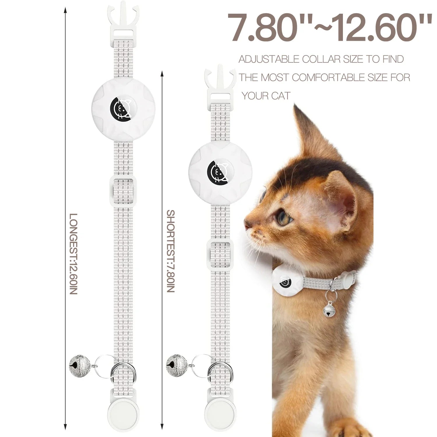 Apple AirTag Cat Collar – Smart Tracking Meets Safety