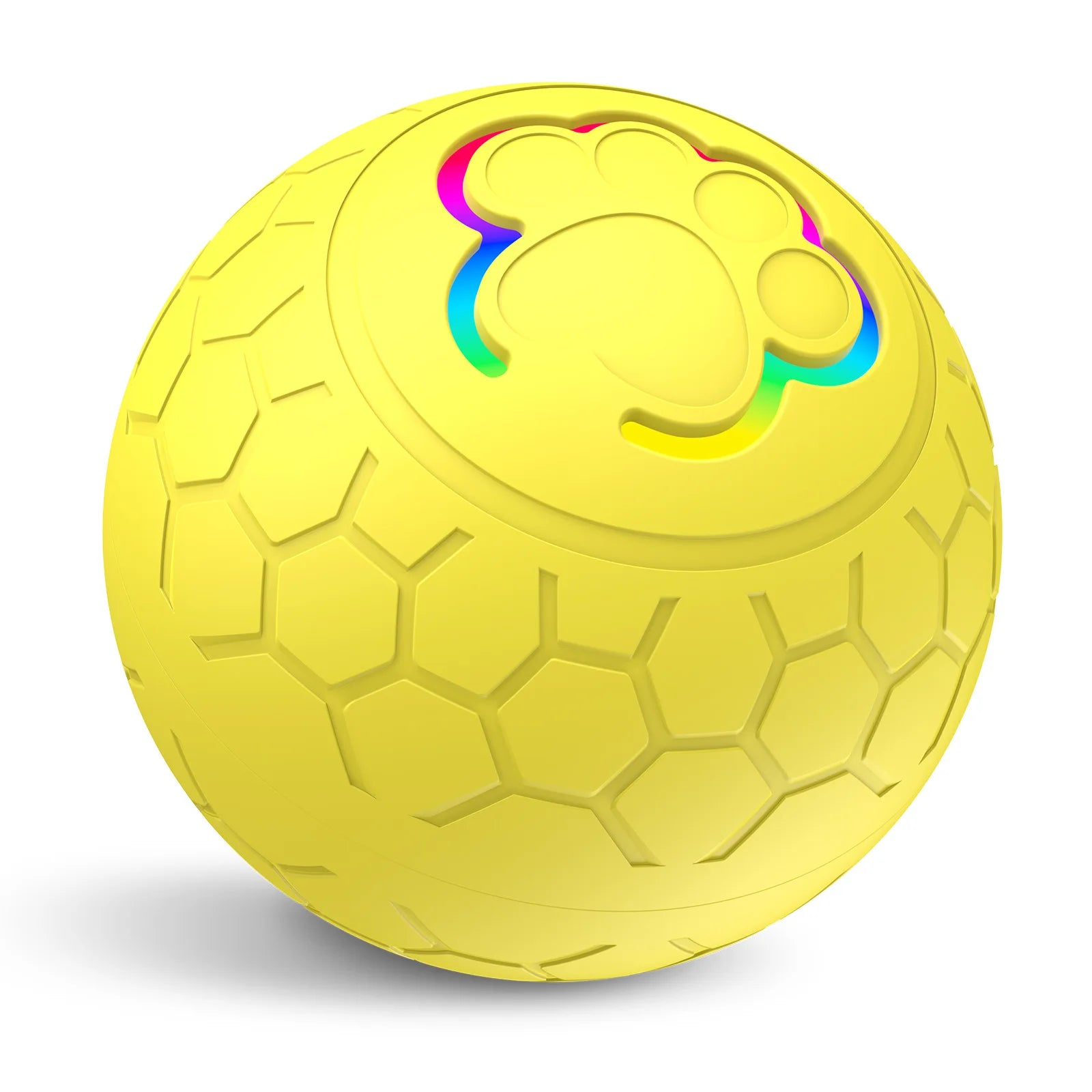 Smart Interactive Dog Ball – Self-Moving, Light-Up Fun!