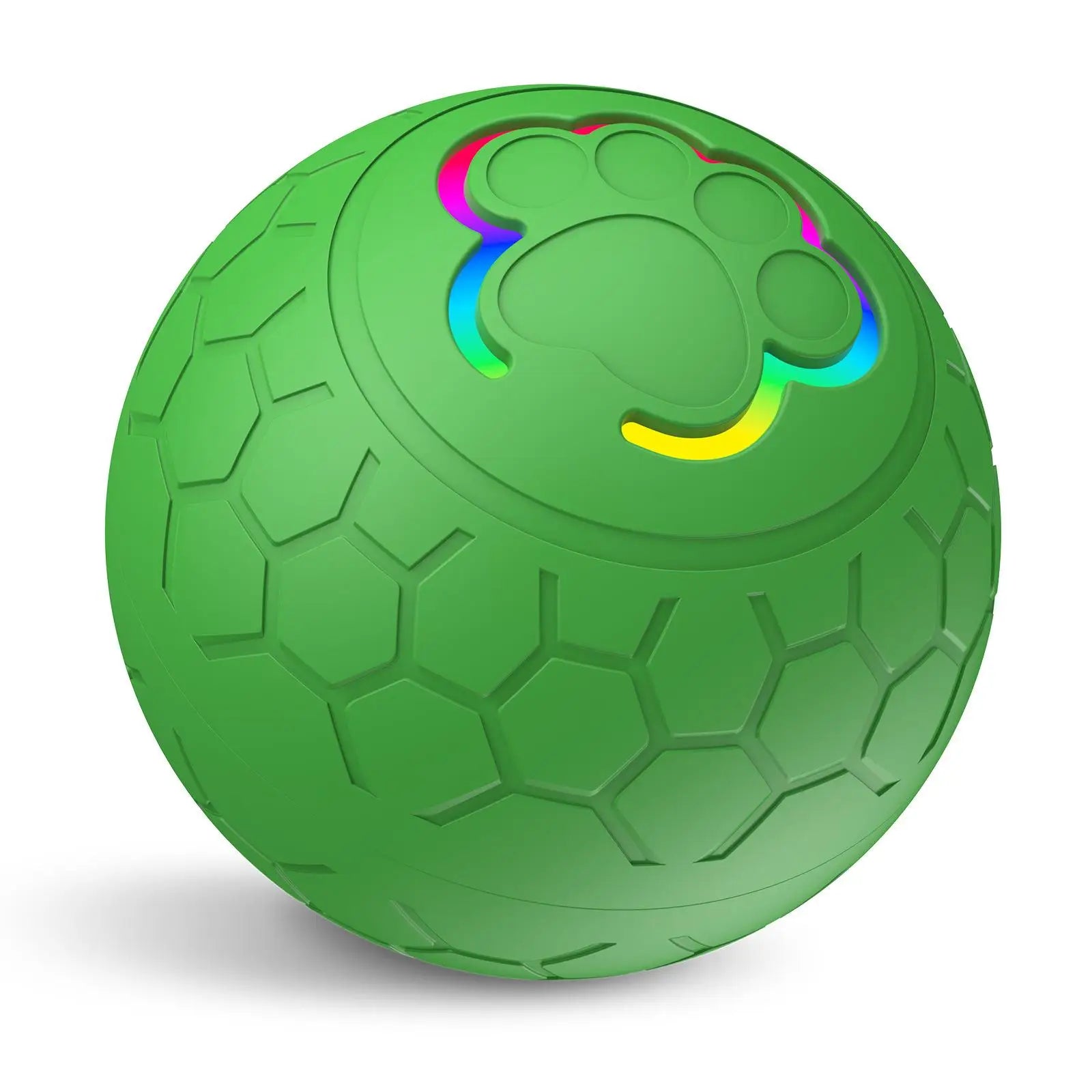 Smart Interactive Dog Ball – Self-Moving, Light-Up Fun!