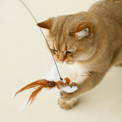 Hands-Free Cat Wand Toy – Playtime Made Easy!