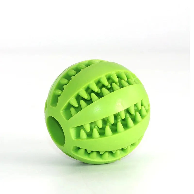 Natural Rubber Chew Ball – The Ultimate Dental Toy for Dogs