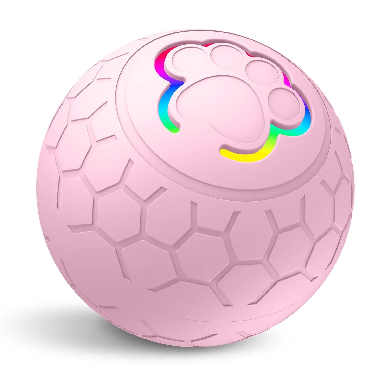 Smart Interactive Dog Ball – Self-Moving, Light-Up Fun!